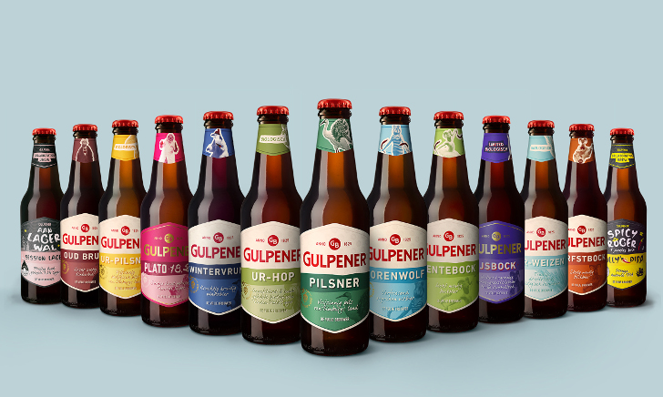 Gulpener vernieuwde logo